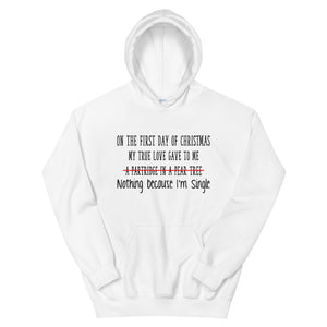 On the first day of Christmas Women's Christmas Hoodie