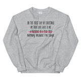 On the first day of Christmas Women's Christmas Sweatshirt