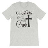 Christmas starts with Christ Women's Christmas Shirt