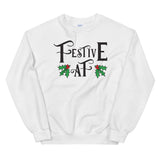Festive AF Women's Christmas Sweatshirt