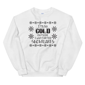 It's so cold outside Mens Christmas Sweatshirt