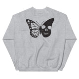 Half butterfly skull Women's Sweatshirt