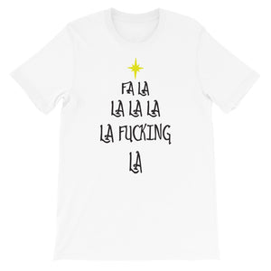 Fa La La La Mens Christmas Shirt