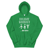 Holiday Workout Mens Christmas Hoodie