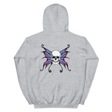 Butterfly Skull Women's Hoodie