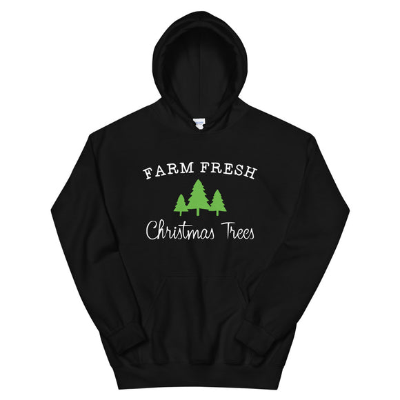 Farm Fresh Women's Christmas Hoodie