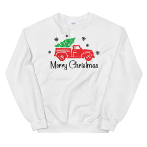 Christmas Truck Women's Christmas Sweatshirt