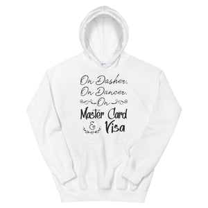 On Dasher, On Dancer Women's Christmas Hoodie