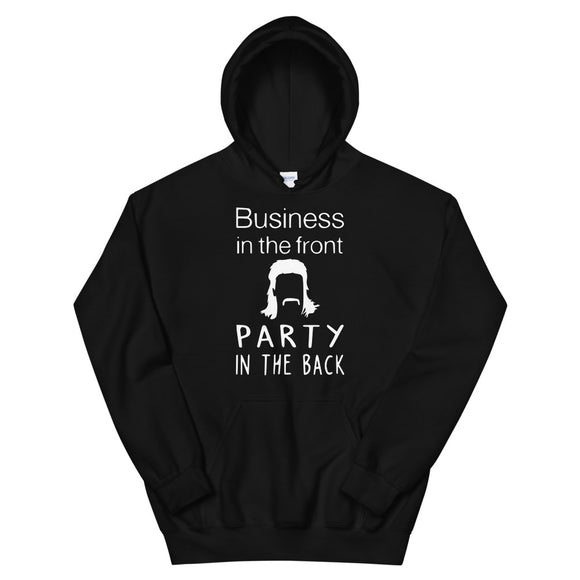 Mullet Style Mens Hoodie