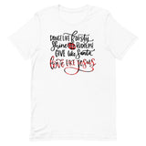 Love like Jesus Women's Christmas Shirt