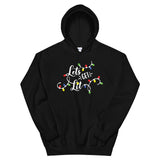 Lets Get Lit Women's Christmas Hoodie