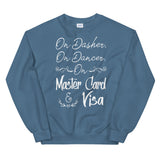 On Dasher, On Dancer Women's Christmas Sweatshirt