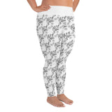 Let is snow White Women's Christmas PS Leggings