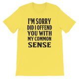 Common Sense Mens Shirt