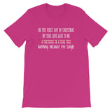 On the first day of Christmas Women's Christmas Shirt