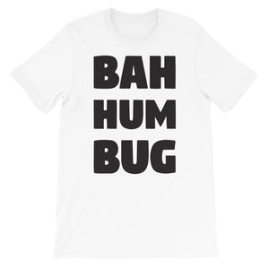 Bah Hum Bug Mens Christmas Shirt