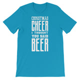 I thought you said beer Mens Christmas Shirt