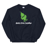 Merry Effin Christmas Mens Christmas  Sweatshirt