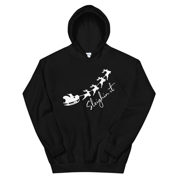 Sleighin it Women's Christmas Hoodie