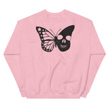 Half butterfly skull Women's Sweatshirt