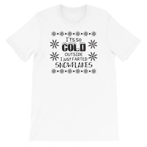 It's so cold outside Mens Christmas Shirt