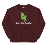 Merry Effin Christmas Mens Christmas  Sweatshirt