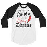 Spicy Disaster 3/4 sleeve raglan Women's Shirt