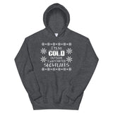 It's so cold outside Mens Christmas Hoodie