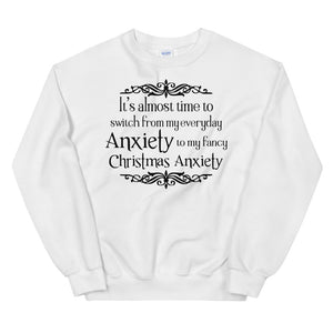 Christmas Anxiety Women's Christmas Sweatshirt