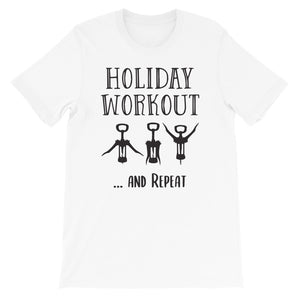 Holiday Workout Women's Christmas Shirt