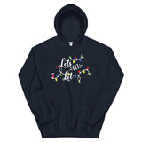 Lets Get Lit Women's Christmas Hoodie
