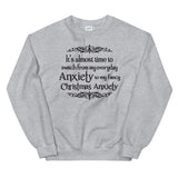 Christmas Anxiety Women's Christmas Sweatshirt