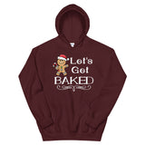 Lets get baked Mens Christmas Hoodie