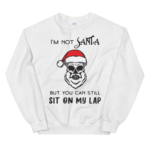 I'm not Santa Mens Christmas Sweatshirt