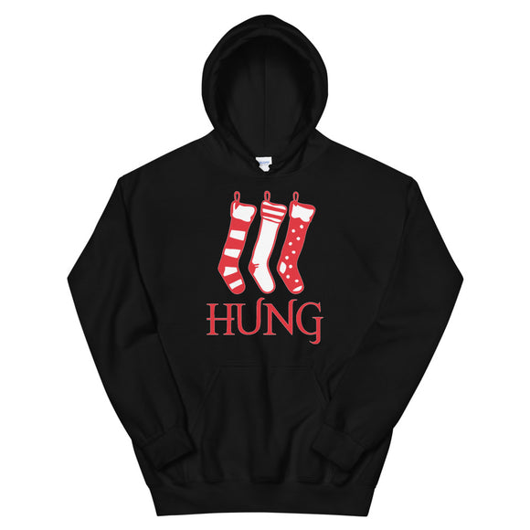 Stockings Hung Mens Christmas Hoodie