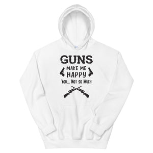 Guns make me happy Mens Hoodie