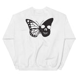 Half butterfly skull Women's Sweatshirt