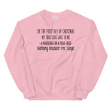 On the first day of Christmas Women's Christmas Sweatshirt