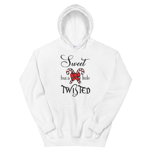 Sweet but a little Twisted Women's Christmas Hoodie