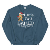 Let's get baked Mens Christmas Sweatshirt