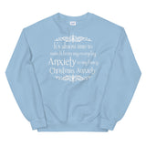 Christmas Anxiety Women's Christmas Sweatshirt