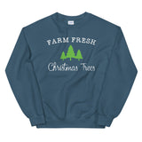 Farm Fresh Women's Christmas Sweatshirt