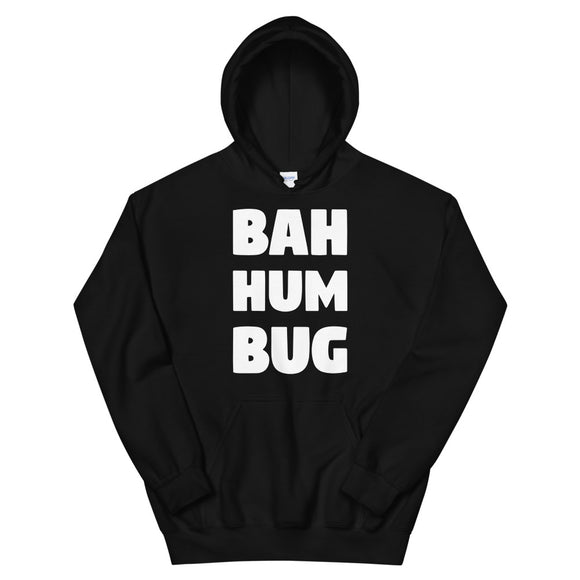 Bah Hum Bug Mens Christmas  Hoodie