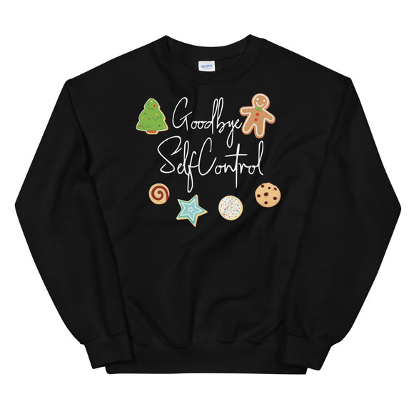 Goodbye Self control Women's Christmas Sweatshirt