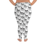 Skull White Women's PS Leggings