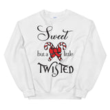 Sweet but a little Twisted Women's Christmas Sweatshirt