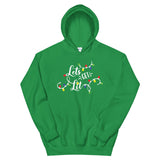 Lets Get Lit Women's Christmas Hoodie