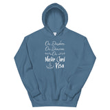 On Dasher, On Dancer Women's Christmas Hoodie