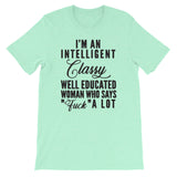 Intelligent Classy and Well Educated Women's Shirt