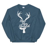Run Rudolph Women's Christmas Sweatshirt